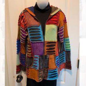 Women’s “Technicolor” Hooded Jacket